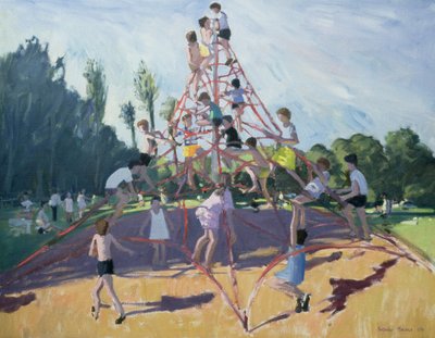 Mundy Playground, Markeaton; Derby, 1990 by Andrew Macara